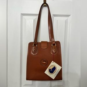NEW with tags Vintage Dooney and Bourke British Tan
